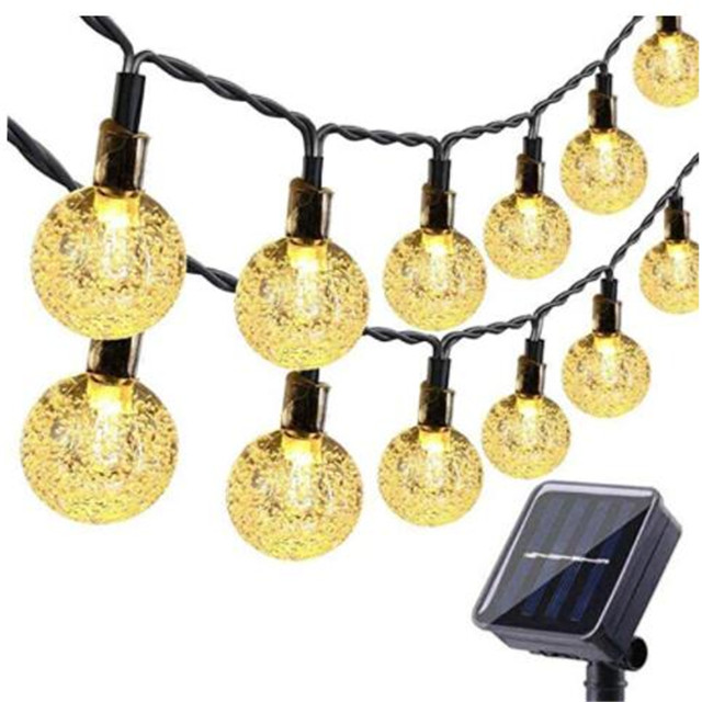 50LED Outdoor Waterproof Multi Color Solar Christmas Light for
