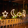 Outdoor Different Shape Solar Power Neon Light for Decoration