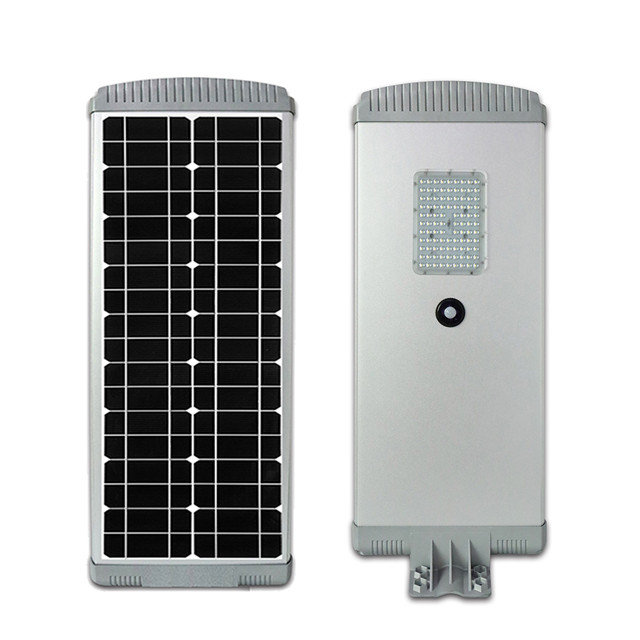 30W All In One Solar Street Light With Lithium Ion Battery