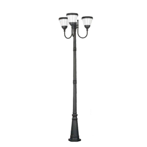waterproof green decorative solar post light
